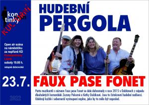 FAUX PASE FONET - Hudební pergola v Konstantinkách