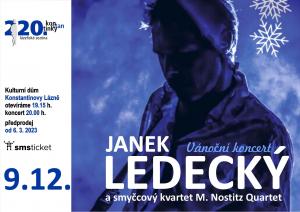 JANEK LEDECKÝ a M. Nostitz Quartet - Vánoční koncert