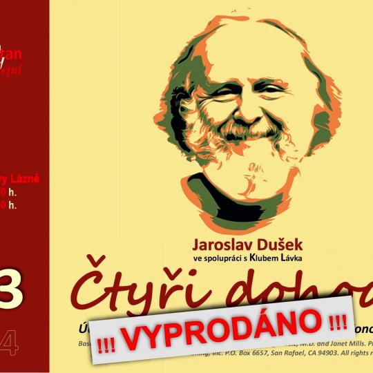 ČTYŘI DOHODY  - Jaroslav Dušek  !!! V Y P R O D Á N O !!! 1